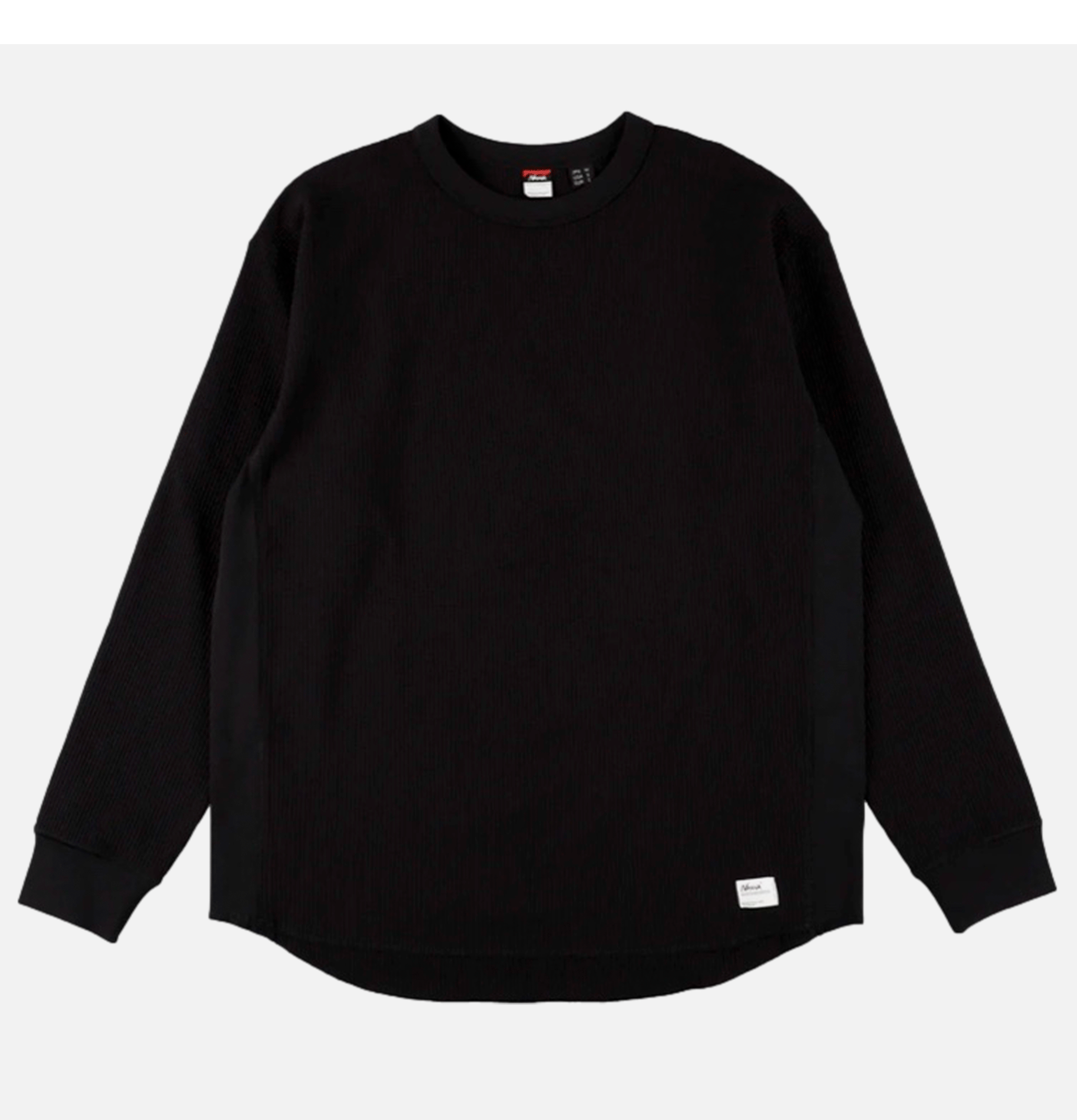 Nanga T-shirt LS Airflex Waffle Noir
