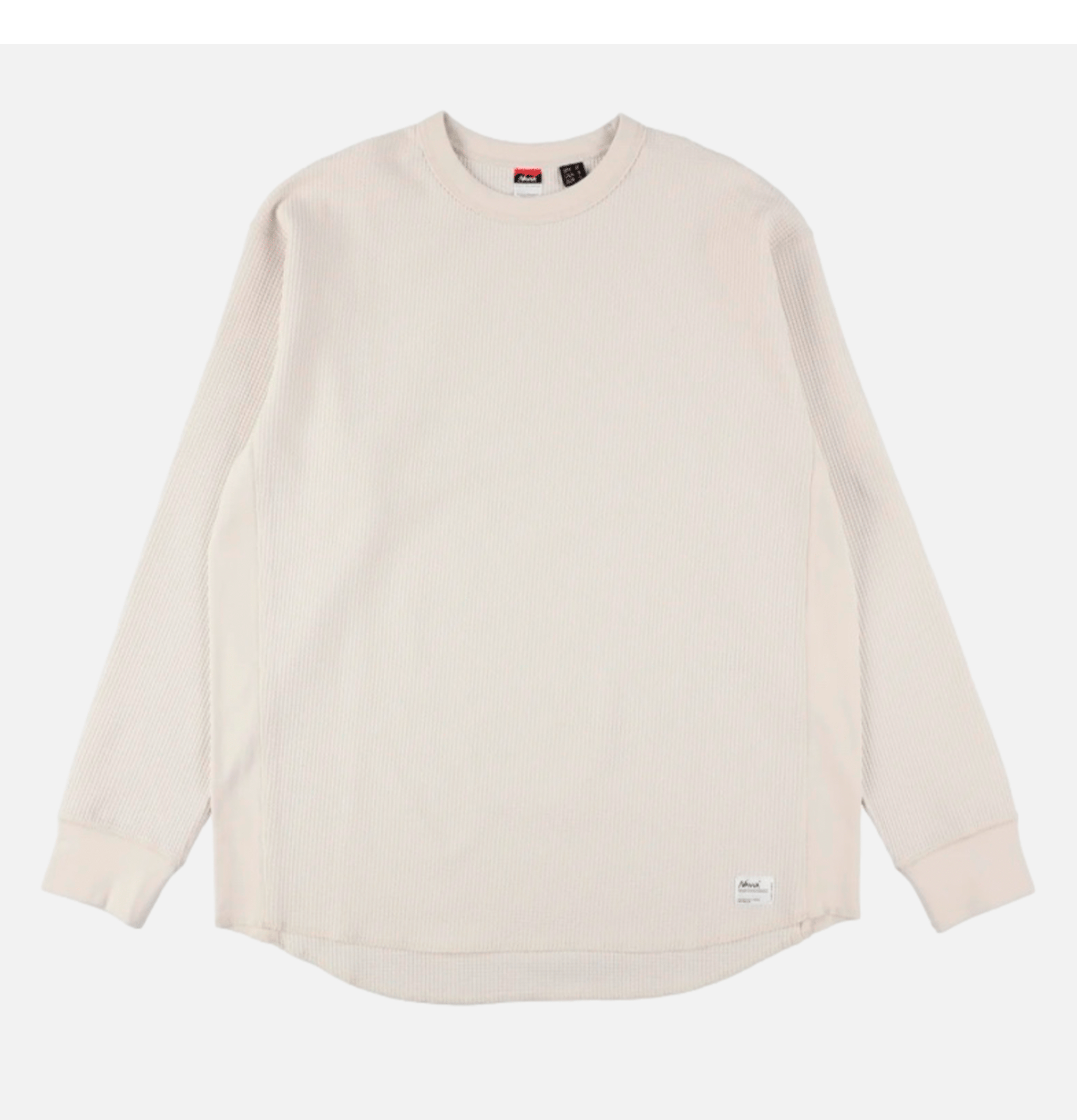 Nango T-shirt LS Airflex Waffle Blanc