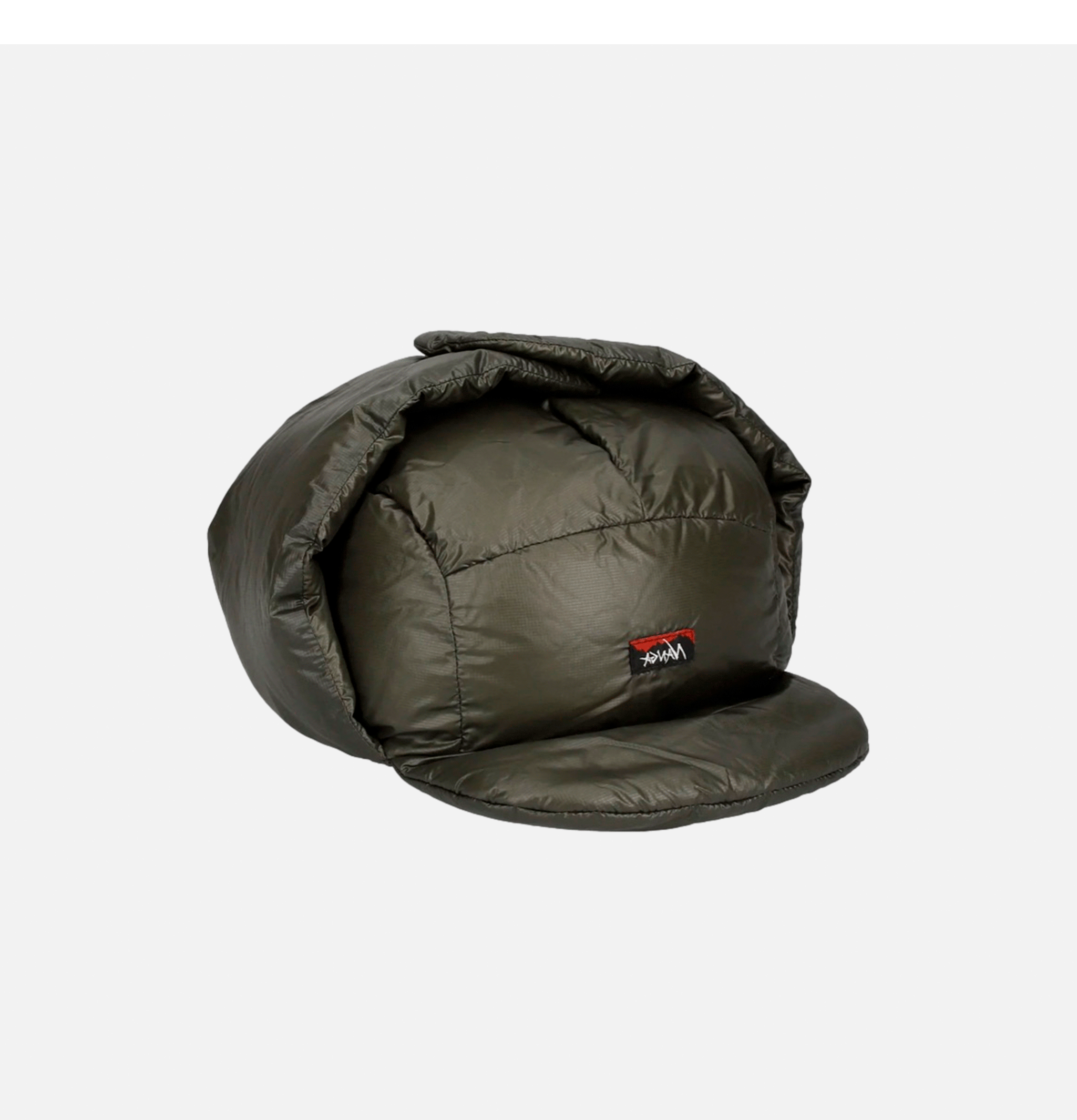 Nanga Casquette Ear Flap Lodge Down Olive