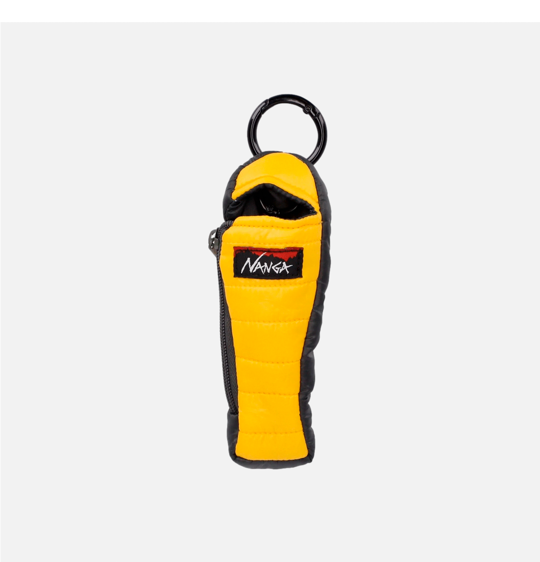 Nanga Mini Sleeping Bag Keychain Yellow