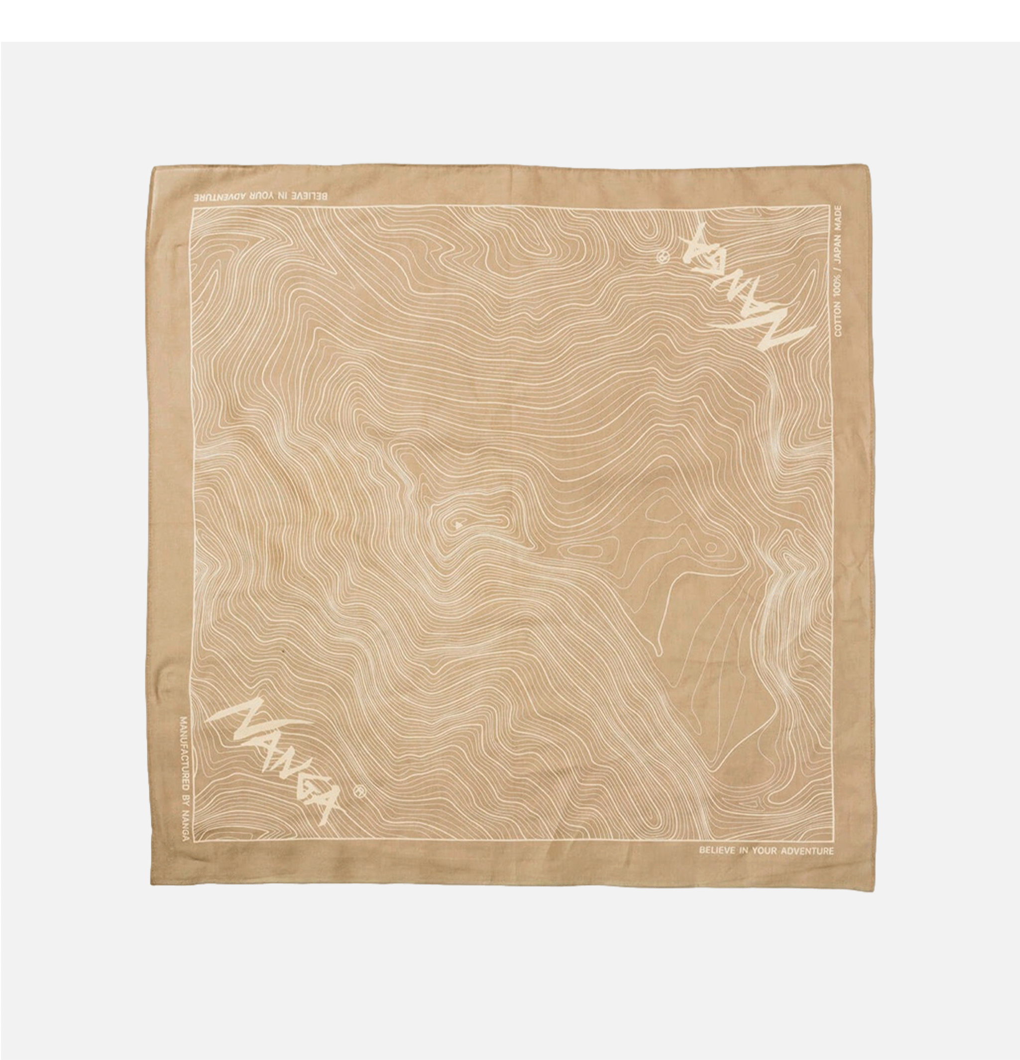 Nanga Bandana Carte de Parbat Beige