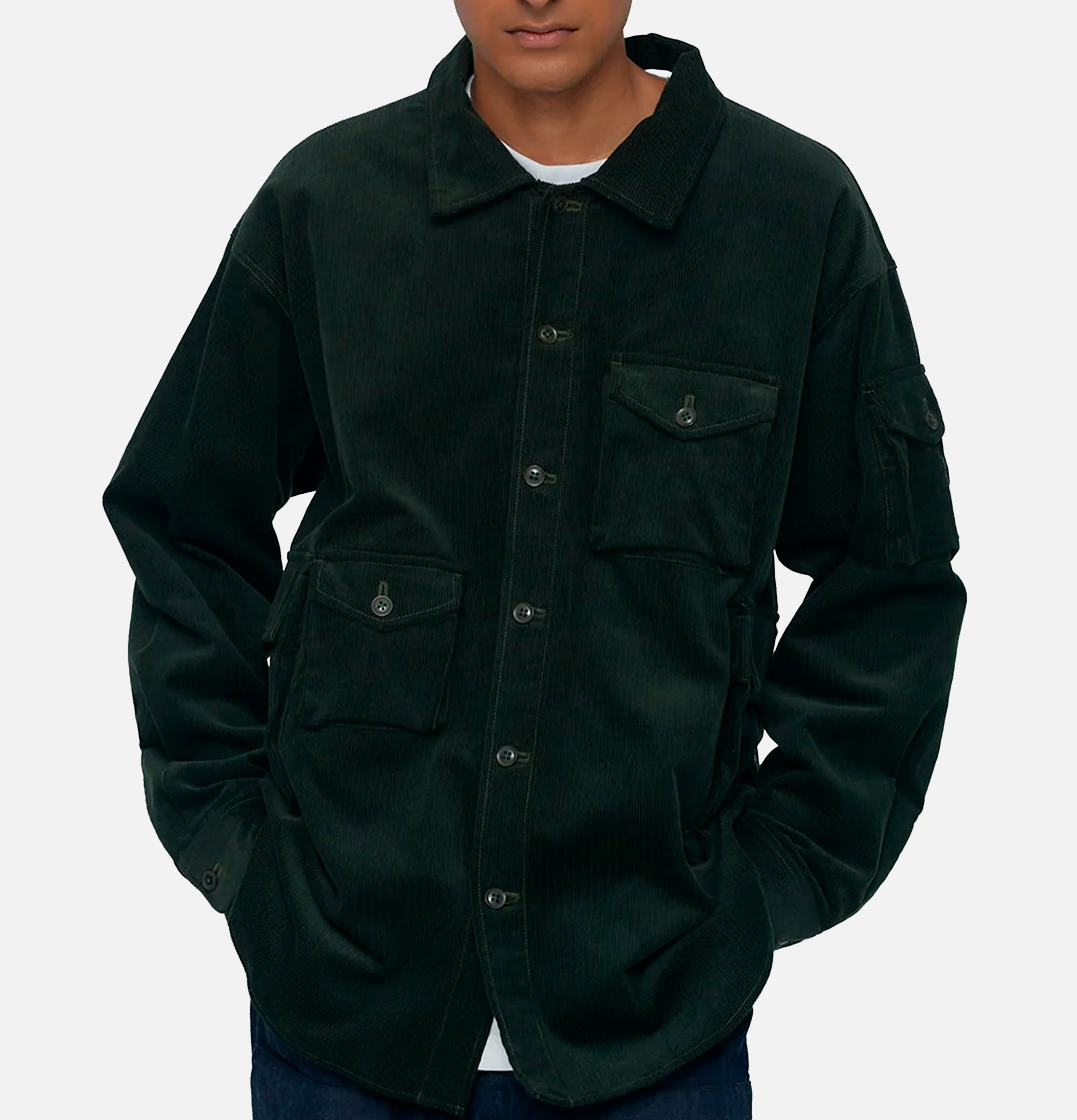 MODMNT Chemise Corduroy Utility Khaki