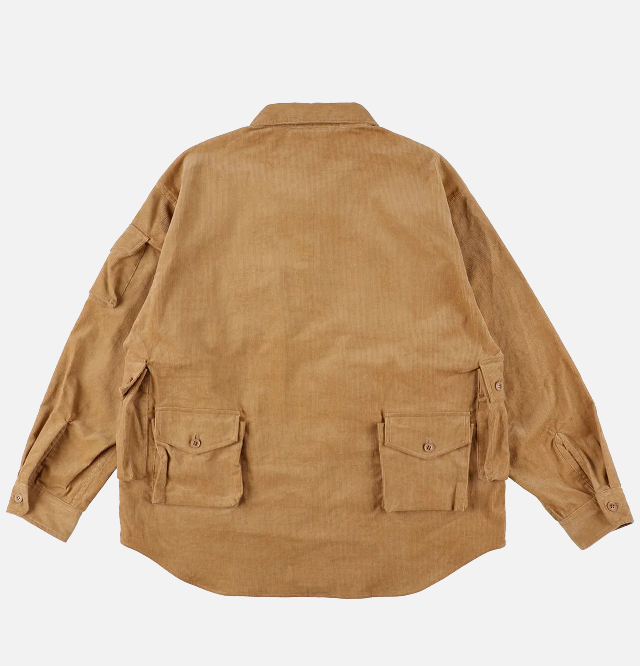 MODMNT Utility Corduroy Shirt Beige