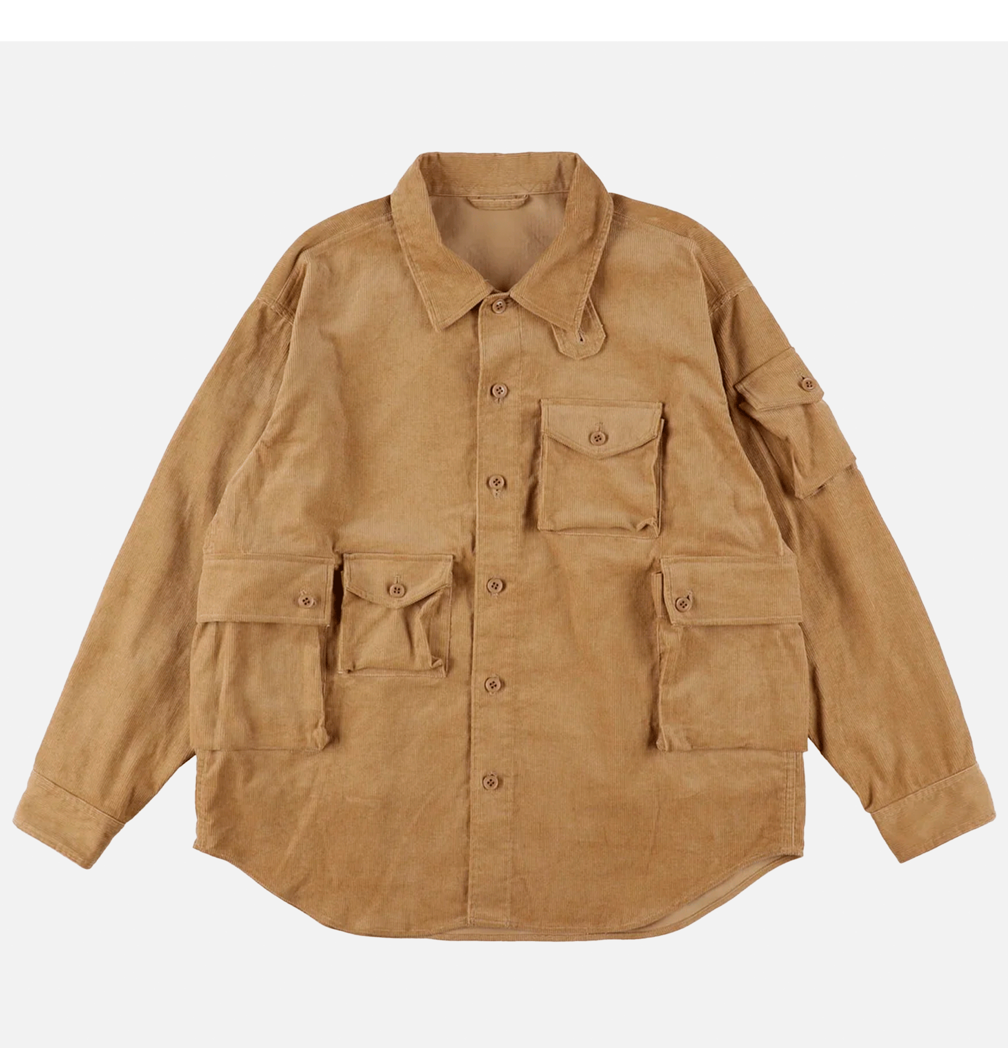 MODMNT Chemise Corduroy Utility Beige