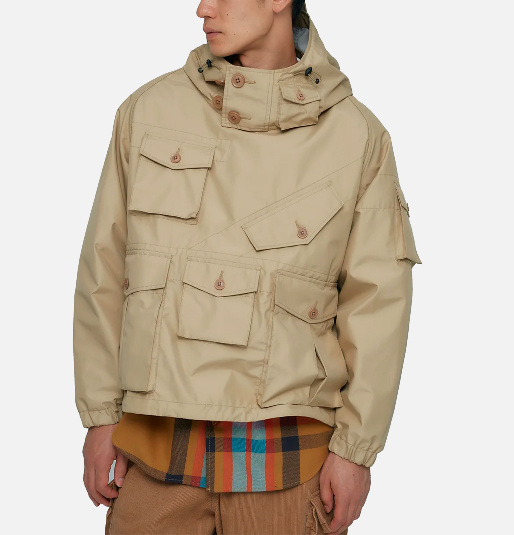 MODMNT Manteau Mil Smock Short Beige