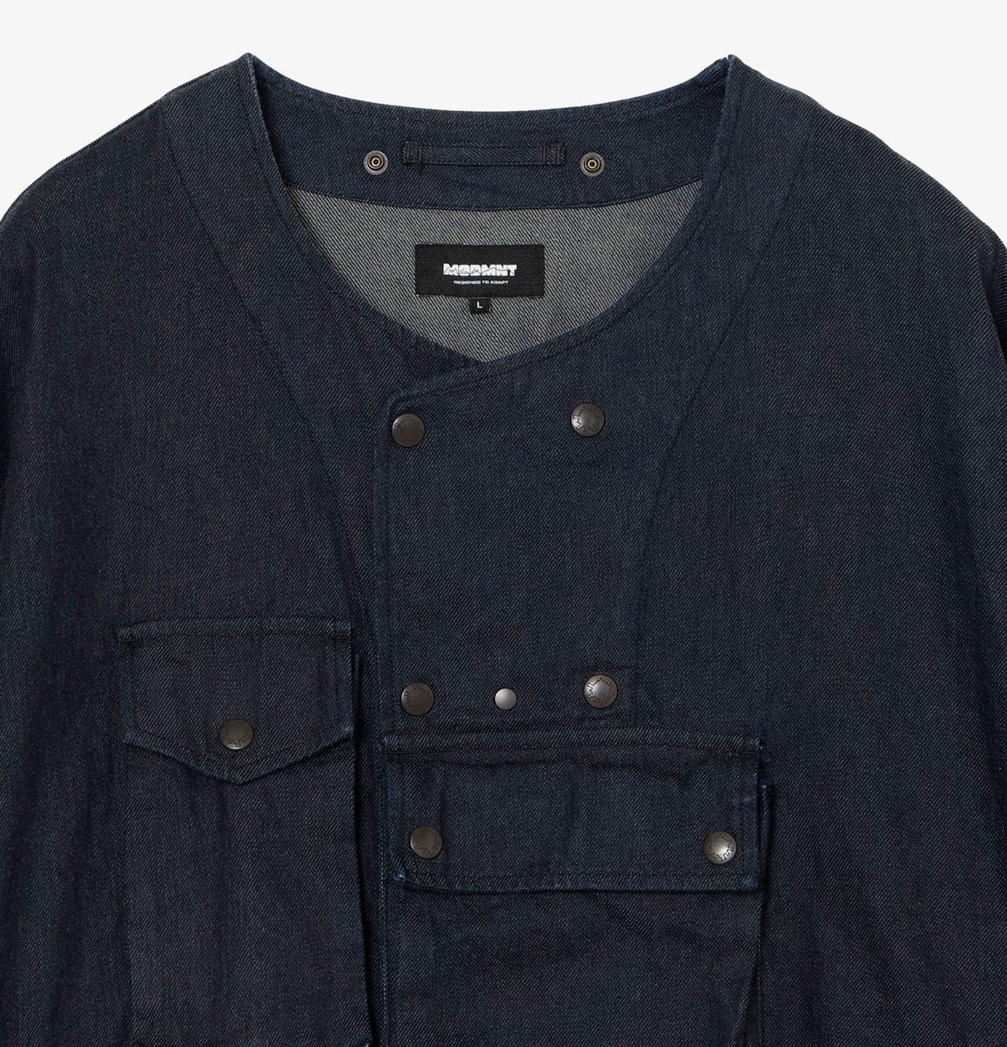 MODMNT Veste Collarless Navy