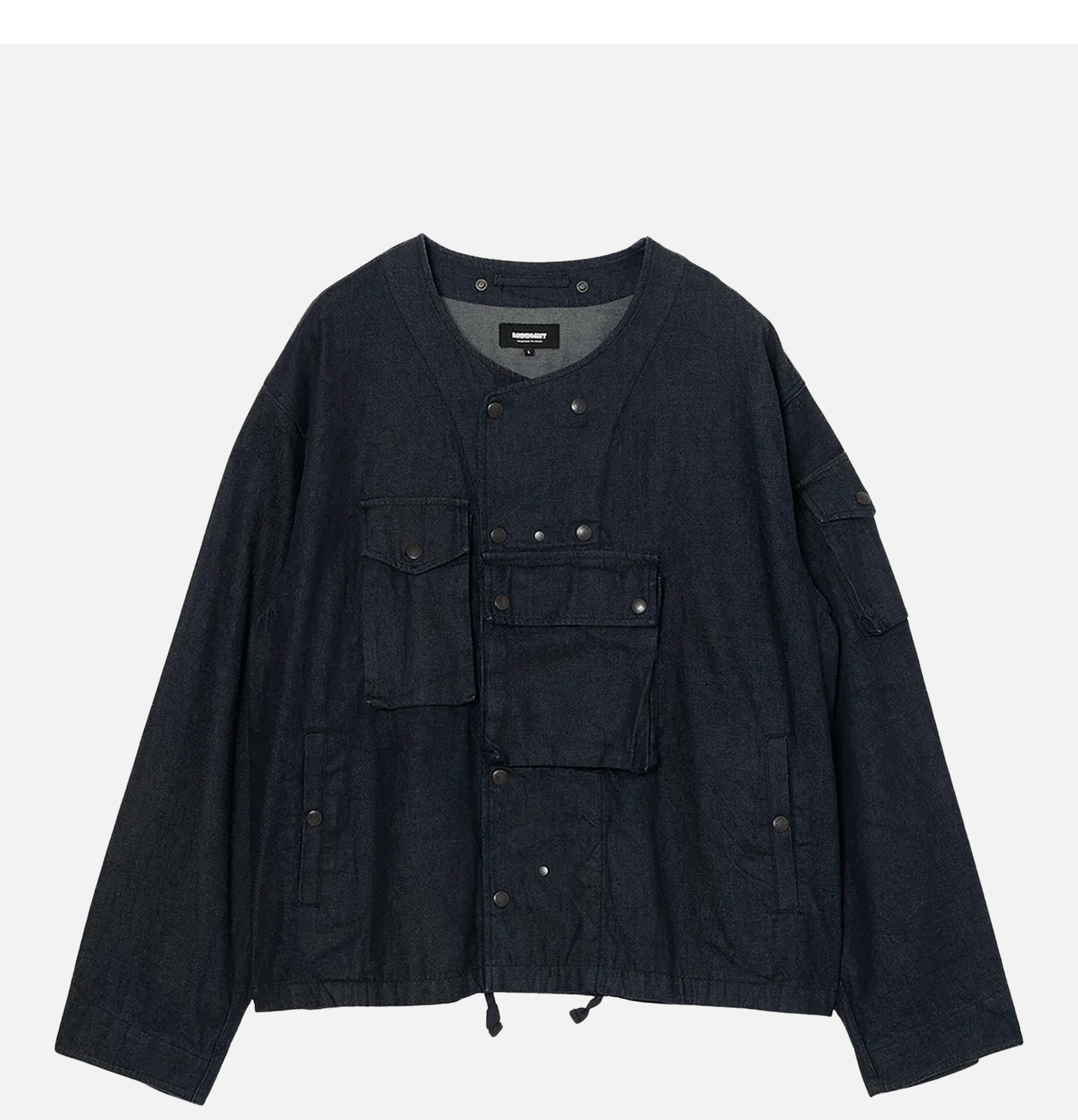 MODMNT Veste Collarless Navy
