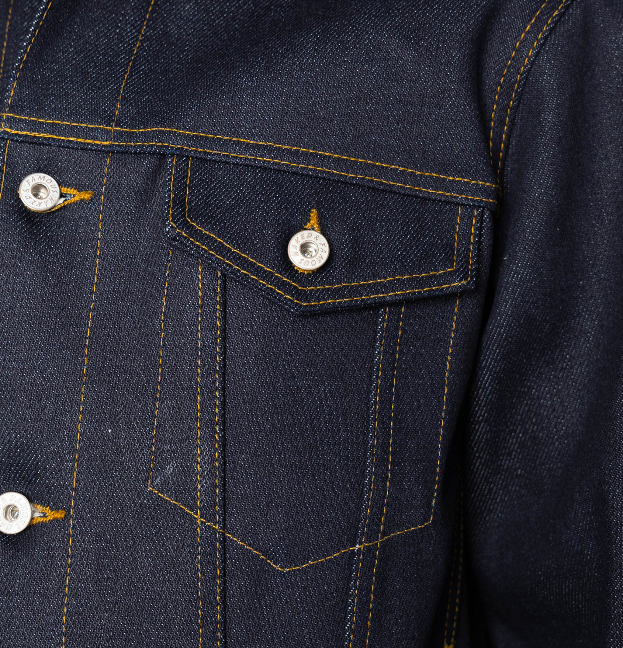 Veste Naked & Famous Denim Elephant 2 Reborn