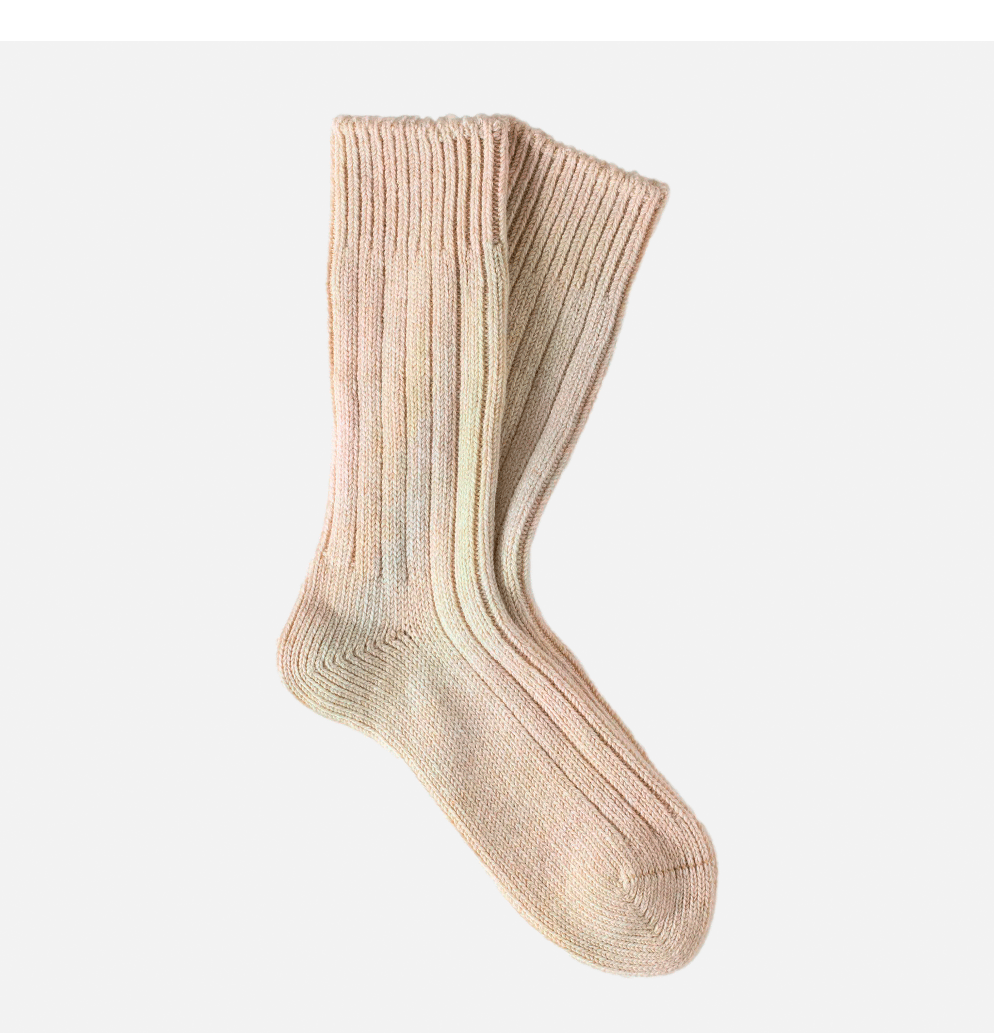 Thunders Love Softwool Raw White Socks