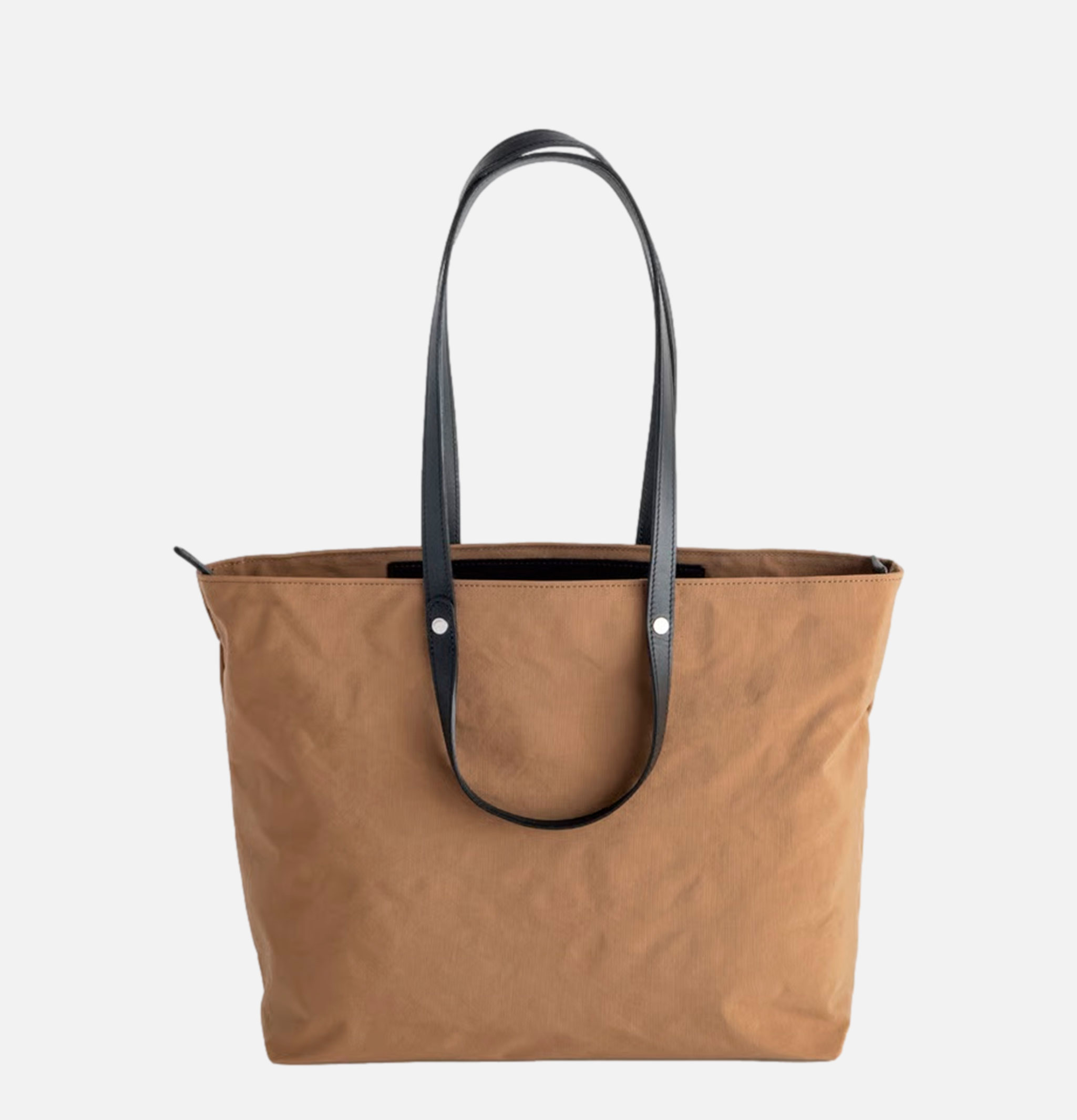 Urukust Twistloop Zip Medium Tote Bag Camel