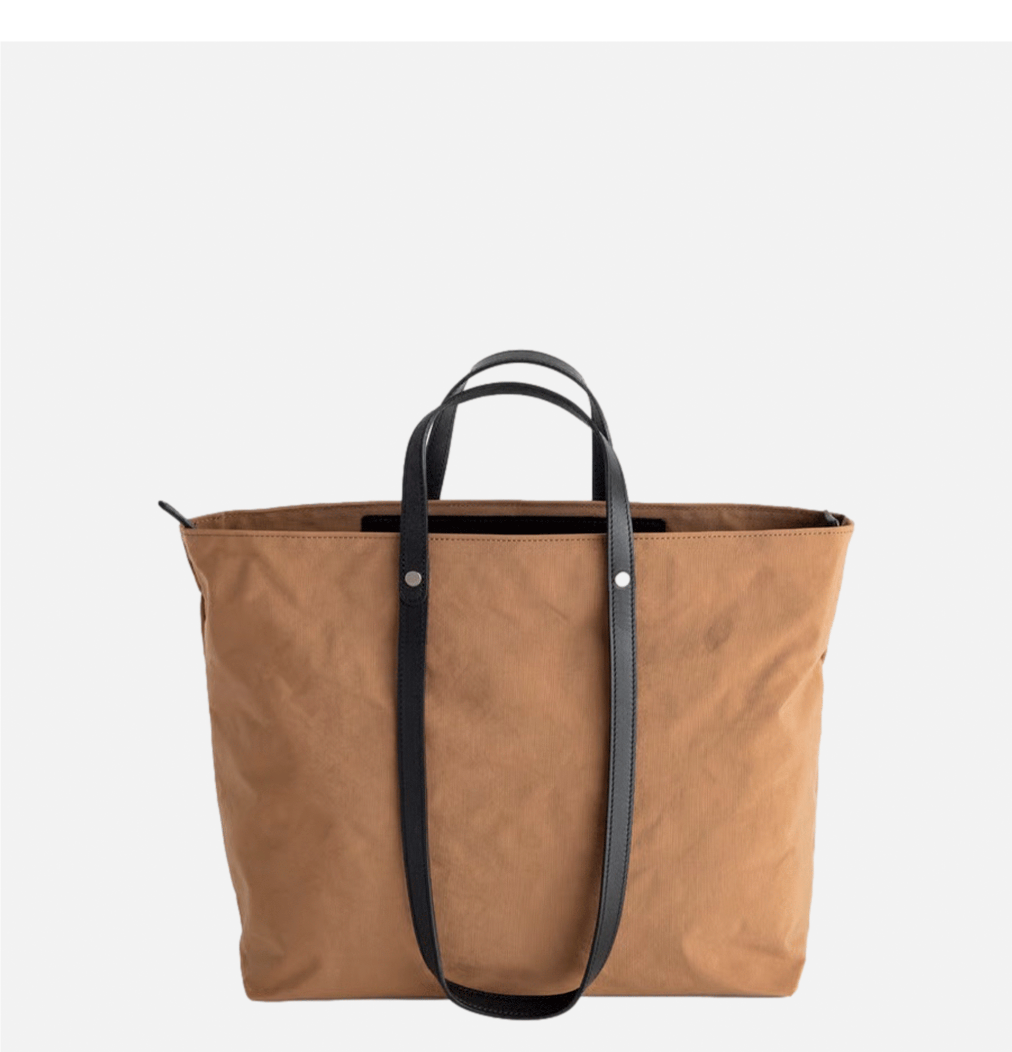 Urukust Twistloop Zip Medium Tote Bag Camel