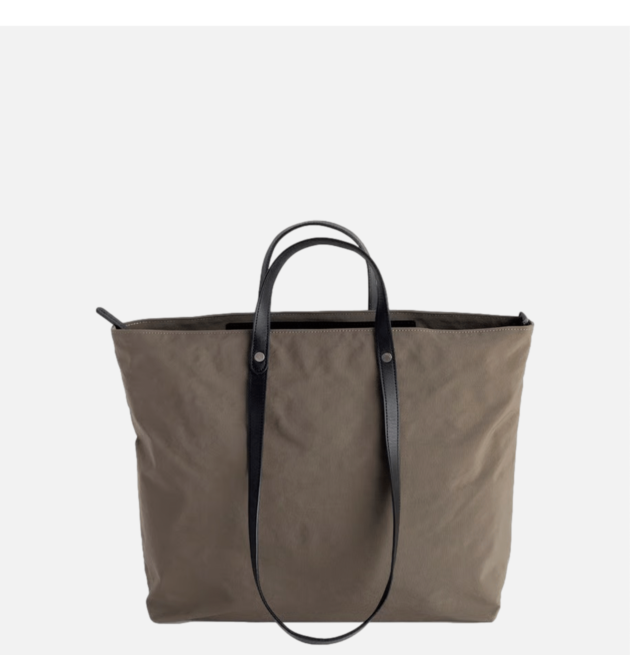 Sac Cabas Urukust Twistloop Zip Medium Gris