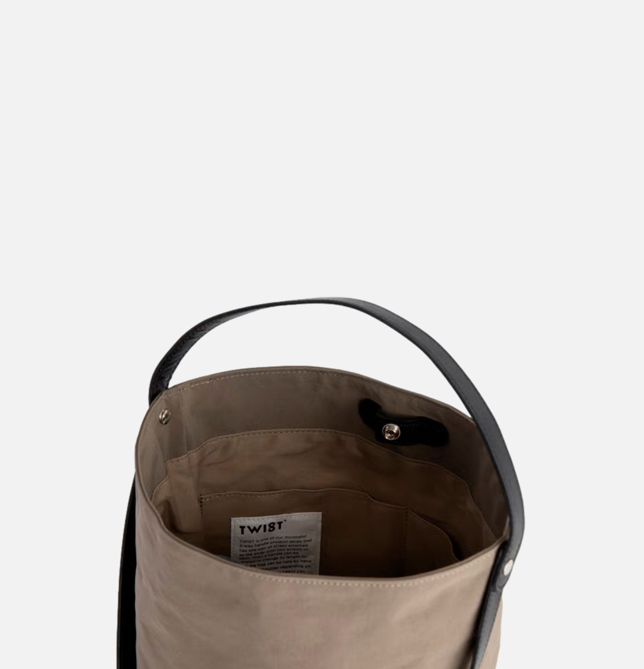 Sac Bucket Urukust Twistloop Medium Gris
